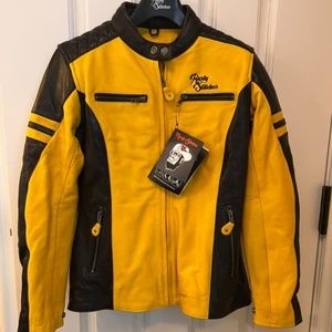 Brand New Leather Moto Jacket